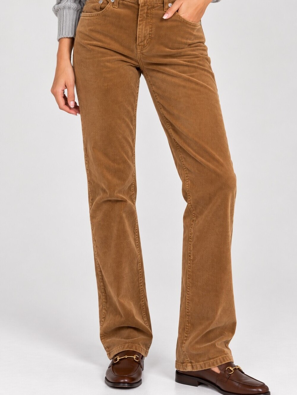 Vineyard Vines Women’s Corduroy Pants Size 29 Brown Camel Straight Leg Preppy
